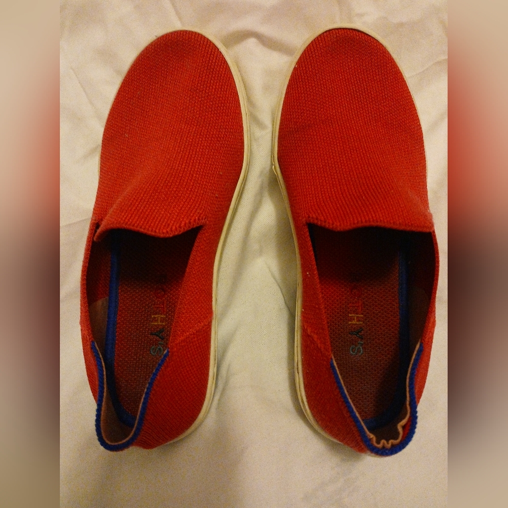 Rothy's Pink Slip-on Sneakers Size 4